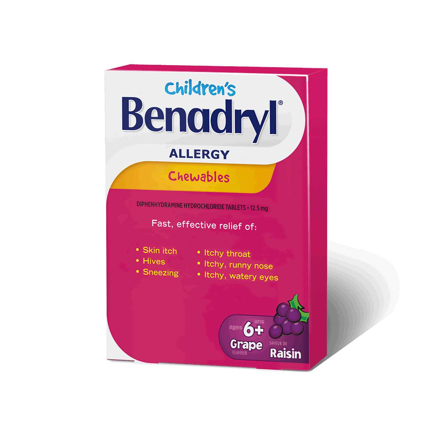 travel size children's benadryl