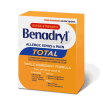 Benadryl's Extra Strength Allergy, Sinus & Pain Tablets Box