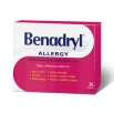 Benadryl's Allergy Medicine Caplets Box