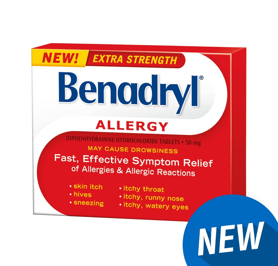benadryl dose for adults mg